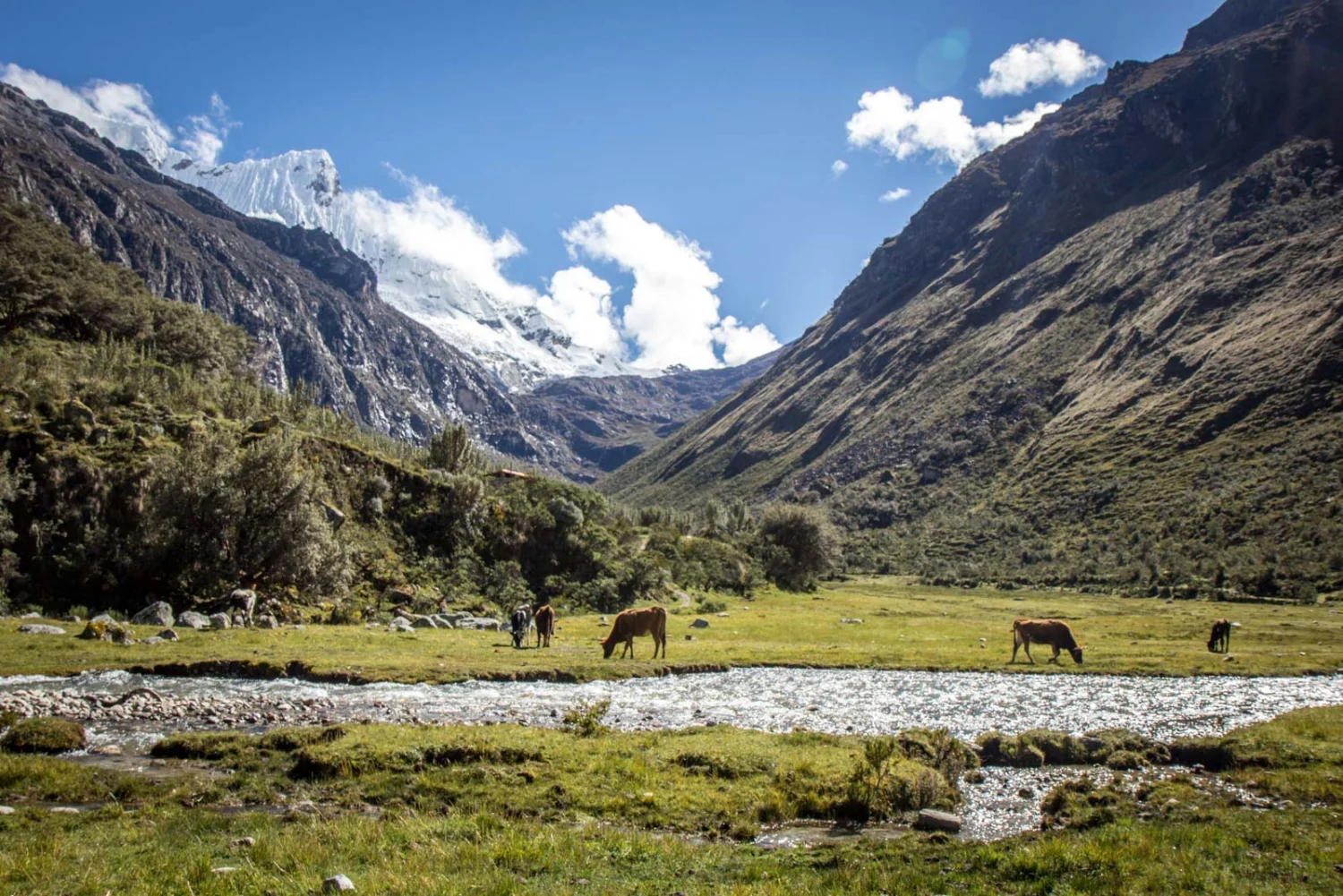 Cuáles son los valles andinos del Perú
